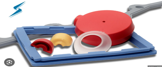: Liquid silicone injection molded medical devices